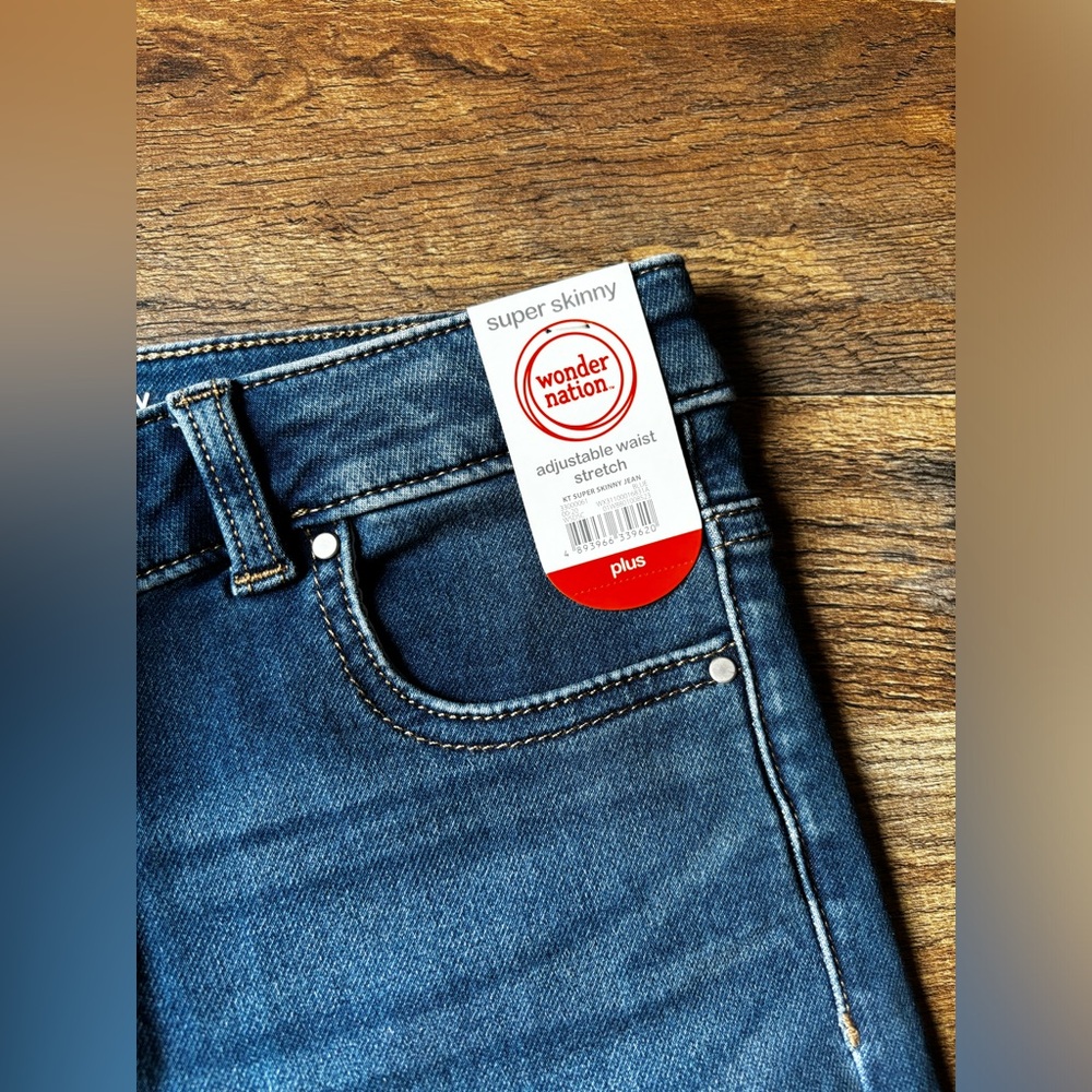 Wonder Nation Super Skinny Jeans - Picture 2 of 4